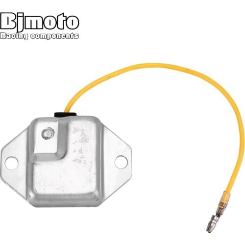 BJMOTO Motorcycle Voltage Regulator Rectifier For Yamaha Snowmobiles Bravo BR250 EC540 ET250 ET300 ET340 EX340 ATV Banshee 350