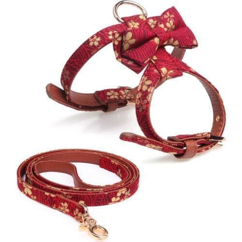 K Shape Dog Harness and Leash Shock Absorbing Leash System Dog Leash Dog Harness Pet Leasing Set