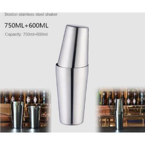 Premium Stainless Steel Boston Cocktail Shaker Cup Whiskeymaker Bar Bartender Tools 1PC