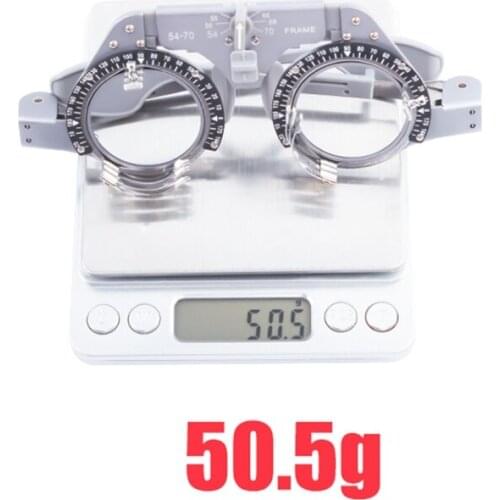 Trial Frame Pupil Distance Adjustable 54-70mm Optical Lens Pure Titanium Insert frame Glasses Optometry