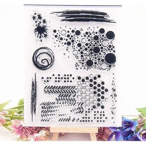 14x18cm Ink honeycomb Transparent Clear Stamps Silicone Seals Roller Stamp DIY scrapbooking photo album/Card Making Easter