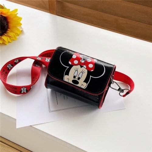 Disney Mickey mouse Girls messenger bag 2020 new fashion small bag children shoulder bag boy and girl Minnie coin bag