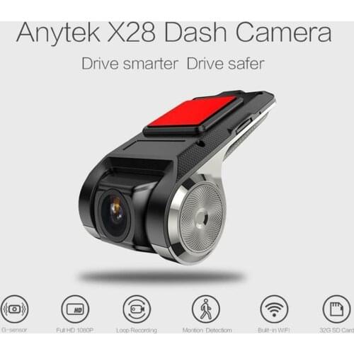 X28 FHD 1080P 150Dash Cam Car DVR Camera Recorder WiFi ADAS G-sensor Video Auto Recorder Dash Camera