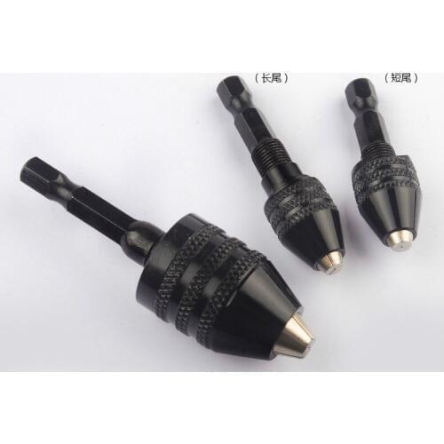 1/4 rotary drill chuck electric screwdriver to drill chuck 0.3-6.3mm quick clamping connecting clamp