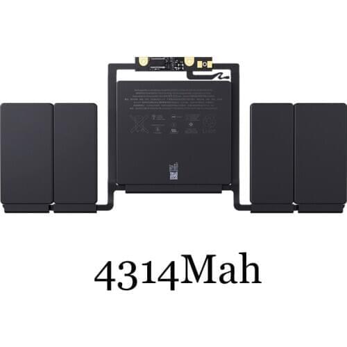 1PC New Original Laptop Battery Internal For MacBook pro A1819 A1706 15inch