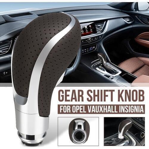 Automatic Gear Shift Knob Gear Shifter Stick Lever PU Leather For GM/Buick Regal/Opel Insignia/Vauxhall Insignia