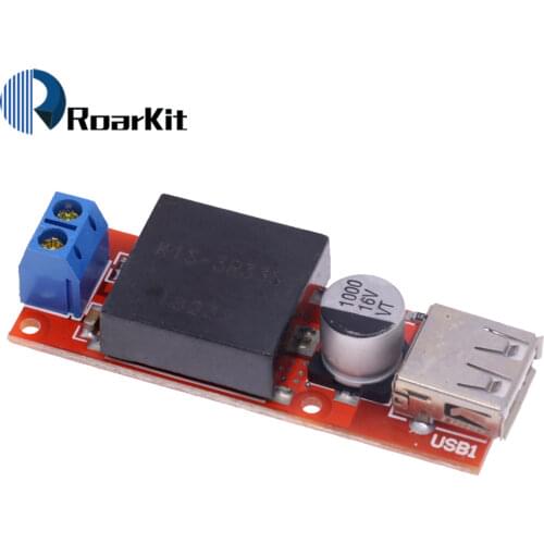 Free Shipping 5V USB Output Converter DC 7V-24V To 5V 3A Step-Down Buck KIS3R33S Module KIS-3R33S