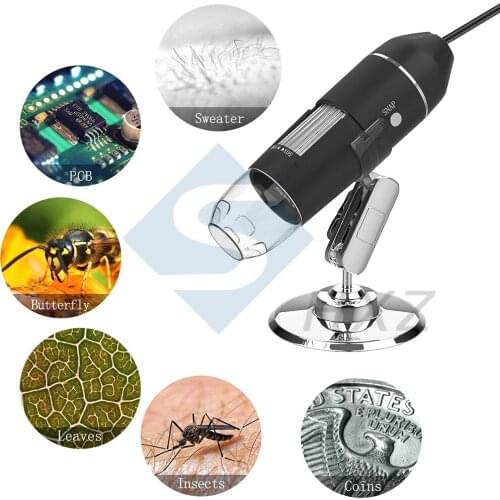 Electron microscope-X4D-30W-D/A/C 1600X Mega Pixels Digital Microscope Microscopio Magnifier Electronic Stereo USB