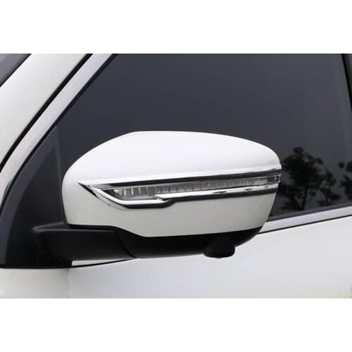 Chrome Car Styling Rearview Mirror Cover Side Wing Cap Shell Case 2014 2015 2016 2017 2018 For Nissan X-trail Xtrail Accessories
