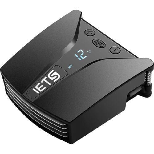 Iets Gt202 Computer Laptop Cooler Laptop Cooling Pad Laptop Fan Cooler Notebook Temperature Display Rapid Heatsink