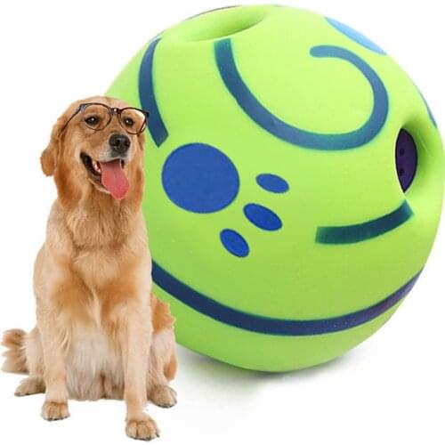 Pet Dog Toy Ball Puppy Toys Indoor Roll The Sounding Ball From The High Ball Molar Teeth Bite Ball Outdoor Dog Teething Toys