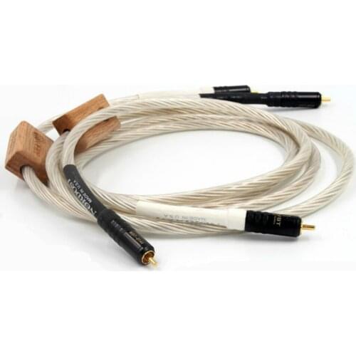 HiFi RCA cable Nordost Odin Supreme Reference Interconnect audio cable interconnect cable RCA WBT-0102Ag connector