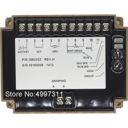 Chinese Factory ! High Quality speed control 3062322/Speed Governor 3062322 Unit for Diesel Generator