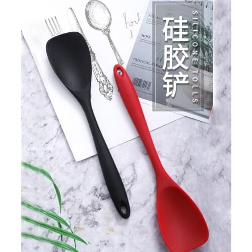 Kitchen Salad Spoon Shovel FDA Long Handle Silicon Non-Stick Baking Shovel Kitchenware Cooking Tools New Arrivals High Quality