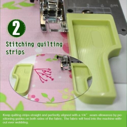 Sewing Seam Guide Positioning Plate Sewing Machine Accessories Measure Keeper Template Multi Functional Interlock Guide Grid