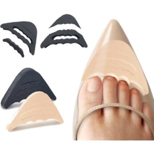 New Scalable Regulated Shoes Head round Tip Heels Universal Soft Thick Forefoot Protection womens sole protector