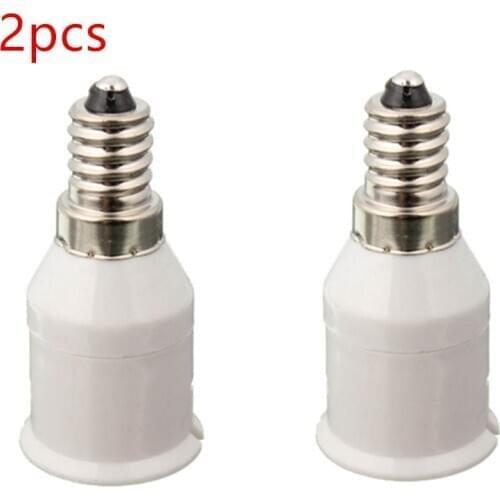 2pcs/lot E14 To B22 Lamp Base Socket Conversion Lamp Holder Convertor Adapter LED Light Bulb Lamp Bases 220-230V
