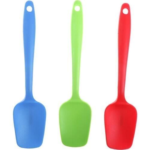 Food Grade Non Stick Butter Cooking Silicone Spatula Set Cookie Pastry Scraper Cake Baking Spatula Silicone Spatula