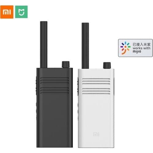 100% Origial Xiaomi Mijia Walkie Talkie Lite Civil 5 Km Intercom Outdoor Handheld Radio Talkie Walkie with Mijia App Control