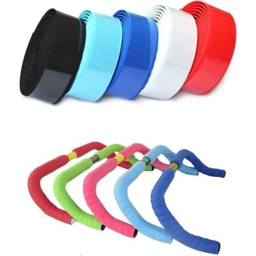 Cycling Road Pecas Para Bike Handlebar Bar Bicycle Grips Headset Tape Bubble Vinyl Blunt Tummy Wrap Accessories 37g
