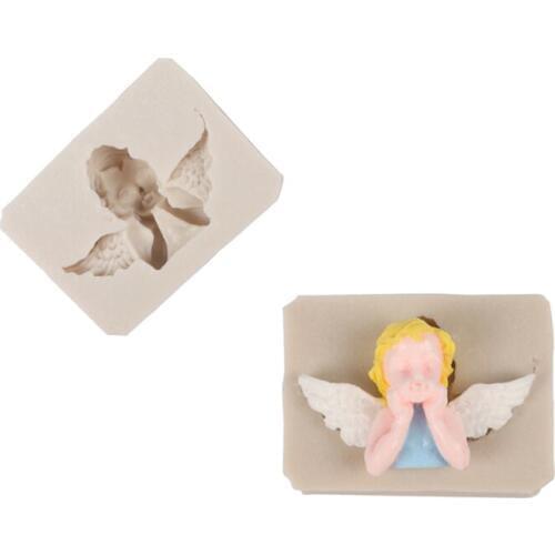 Angel Silicone Mold Sugarcraft Chocolate Cupcake Baking Mold Fondant Cake Decorating Tools