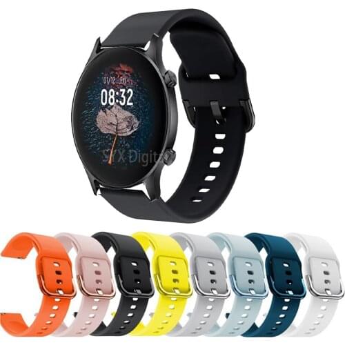 Silicone Strap For Haylou RT LS05S Smart Watch Band Color Metal Buckle Bracelets For Xiaomi Haylou RS3 LS04 Wristband Correa