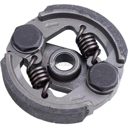 Racing Heavy Duty Clutch Pad With Double spring For 2 Stroke 43cc 47cc 49cc CAG MAT1 MAT2 Pocket Dirt Bike Quad ATV Mini Motor