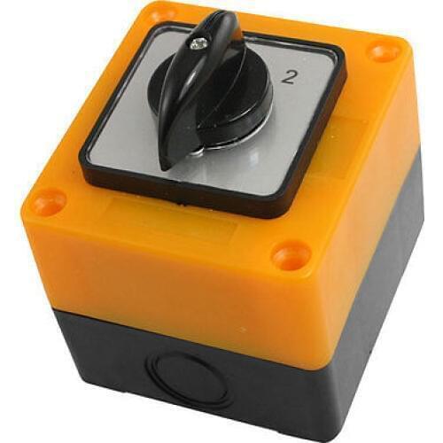 Ui 440V Ith 10A 12 Screw Terminals 3 Positions Cam Combination Switch