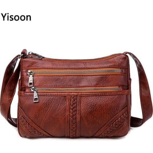 Yanshimeng Faux Leather Bags For Women