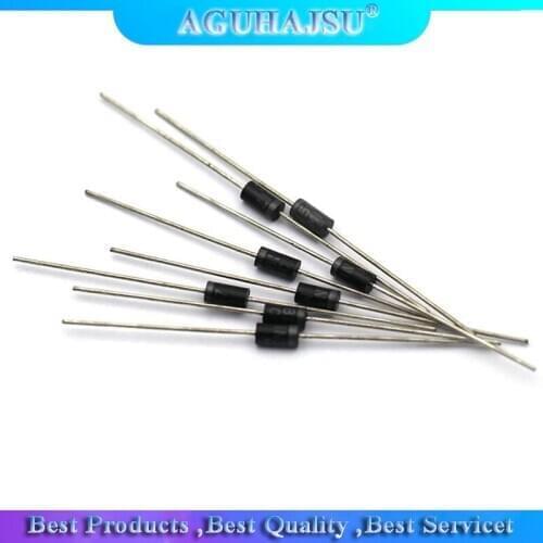 100PCS 1N5817 1N5819 1N5399 1N4937 1N4004 Schottky Rectifier Diode 1N4001 1N4007 UF4007 HER107 FR207 FR157 FR107 RL207 DO-41