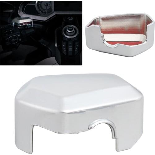 Chrome Motorcycle Front Brake Master Cylinder Cover Left Side Decorative Accent Accessories For Honda Goldwing GL1800 2018-2020