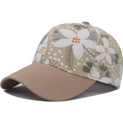 Flowers Womens Baseball Cap Men Snapback Caps Hats For Women Bone Casquette Gorras Outdoor Sport Baseball Hat Dad Trucker Cap