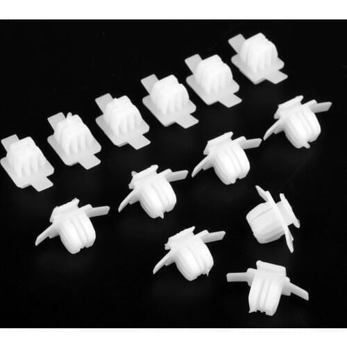 50Pcs Car Front Wheel Arch Trim Mud Flaps Auto Fastener Clips Rivet Splash Guard Retainer 91513-SMG-E11 For Honda Civic CR-V