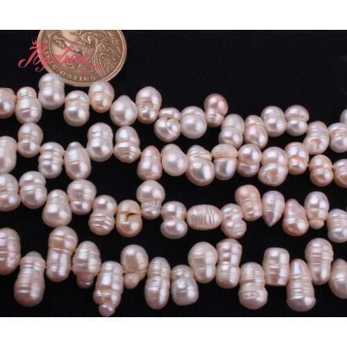 6x8-8x12mm Oval Multicolor Cultured Freshwater Pearl Beads Natural Stone Beads For DIY Necklace Jewelry Making 15" Free Shipping