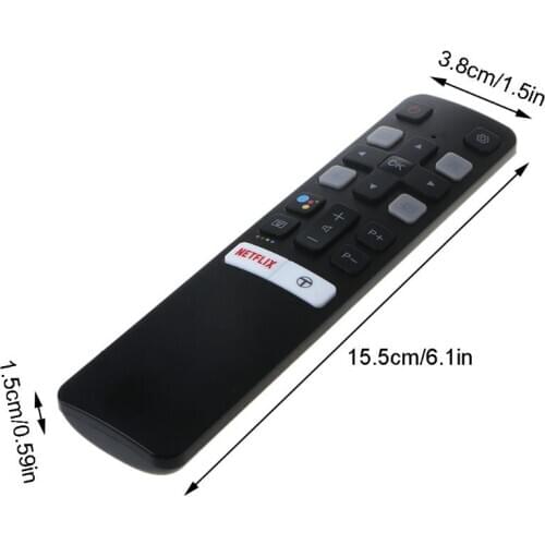 Voice Remote Control Controller RC802V FMR1 for TCL TV 65P8S 49S6800FS 49S6510FS B85B