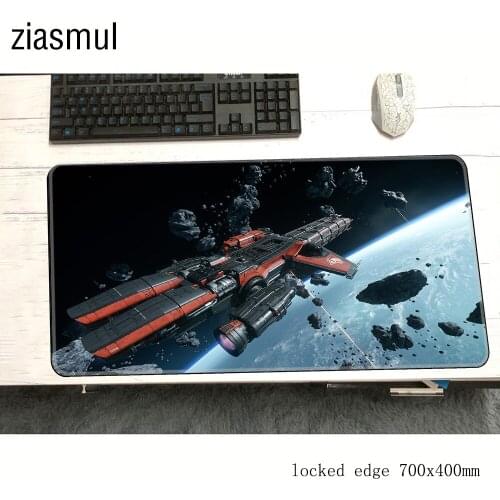 Star Citizen padmouse 700x400x3mm gaming mousepad game High quality mouse pad gamer computer HD print mat notbook mousemat pc