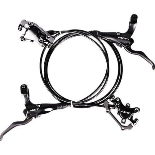 MTB bike hydraulic brake kit bicycle bike clamp 2pcs 800/1400mm mountain bike parts Update Oil pressure Brake set