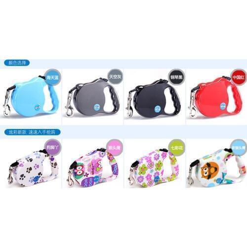 2016 BEST Sale Pet Dog Leash Retractable dog Collar leash Products Dog Harness Dele Pet Dog Chain Collars 15kg 25kg 35kg