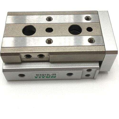 MXQ12L-10/20/30/40/50 YIYUN brand Precision sliding table cylinder Pneumatic components Pneumatic tools MXQseries