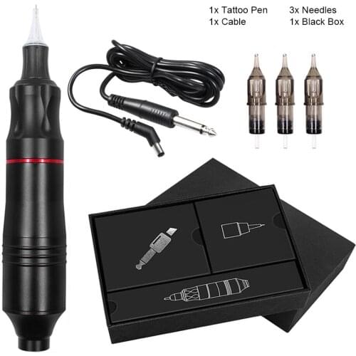 Tattoo Machine Kit Professional Rotary Digital Cartridge Eyebrow Tattoo Pen For Permanent makeup Tattoo Body Painting