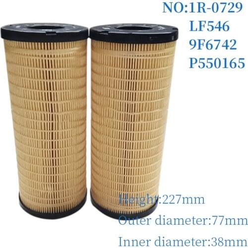 Brand New Fuel Filter 1R-0729 Generator Sets Diesel Filter Element Fuel Water Separator Filter For CAT Loader Excavator