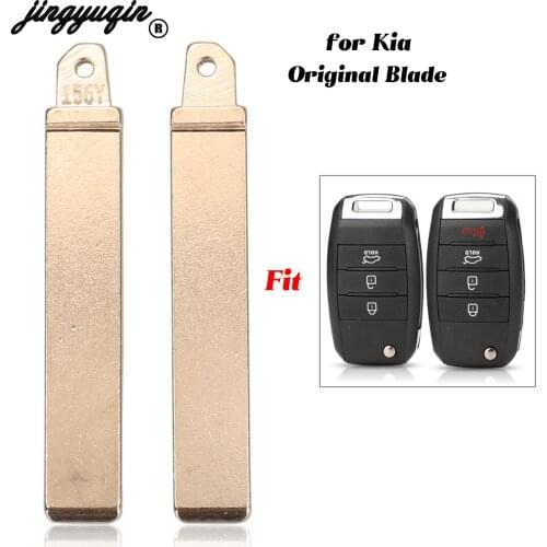Jingyuqin Original #156 For Hyundai Verna For Kia K5 S522 Fob Smart Remote Folding Flip Car Key Uncut Blade Replacement