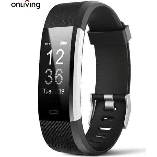 Onliving Smart Watch Fitness Tracker Wristband Heart Rate Blood Pressure Smart Band Bracelet Monitor Health For IOS and Android