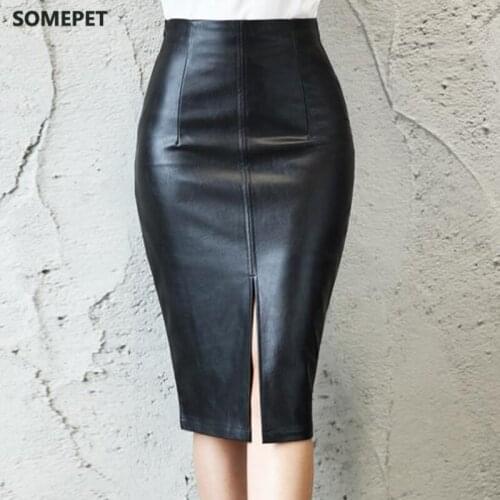 Somepet Midi Pencil Skirts