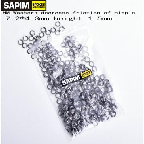 Sapim Internal Spherical Spoke Gasket Nipple, Washer Antisolta The Deflection Increase Strength Nozzle Group Wheel