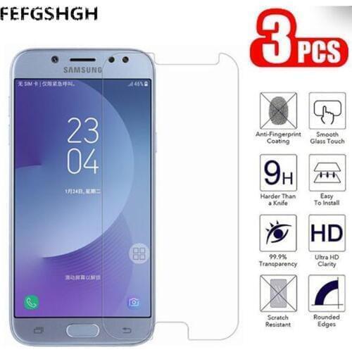 3Pcs/lot 2.5D Tempered Glass For Samsung Galaxy J5 2017 Screen Protector Glass For Galaxy J5 Pro J530 Protective Film Glass