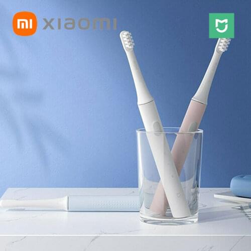 Xiaomi Mijia Sonic Toothbrush T100 Smart IPX7 Waterproof Household Rechargeable Sonic Adult Teeth Whitening Electric Toothbrush