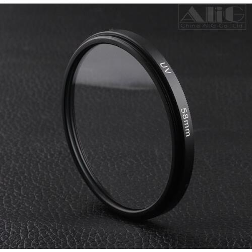 10PCS Camera Lens UV Protector Filter 58mm Fits for D7100 D300 AF-S 50mm f/1.8G, 1000D 600D EF-S 18-55mm f/3.5-5.6 IS STM Lens