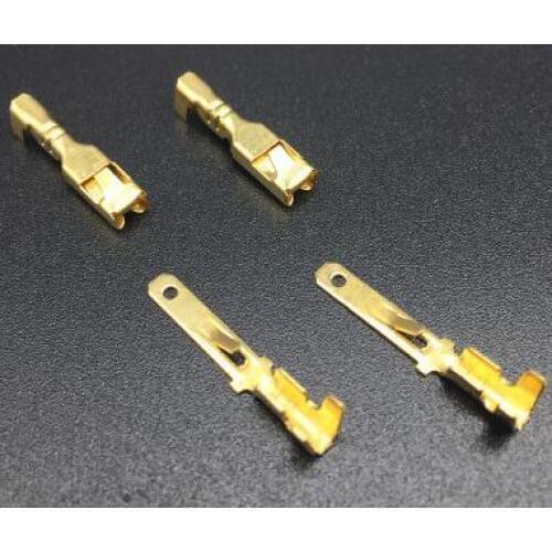 100pcs 2.8mm 50pcs Female+50pcs Male Spade Insulated Electrical Crimp Terminal Connectors