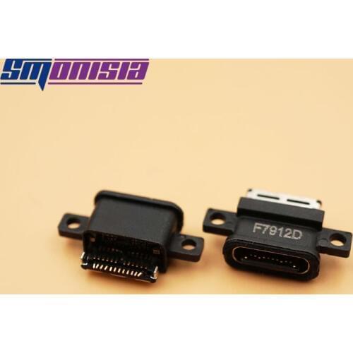 Smonisia 100pcs Type C Charger Micro USB Plug Socket Connector Charging Dock For Xiaomi 6